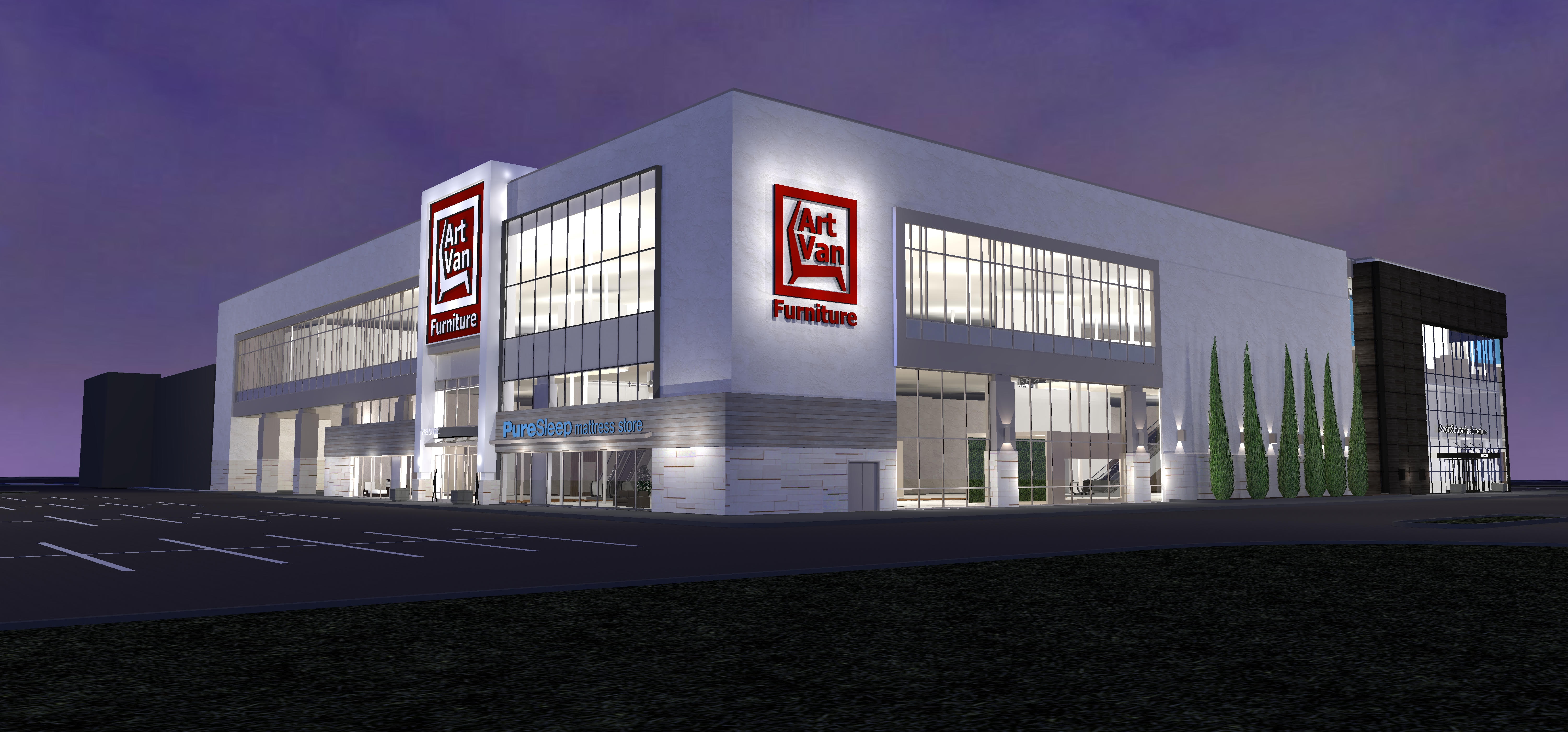 Art Van Furniture Largest Of New Stores Coming To Downers Grove Downers Grove Edc